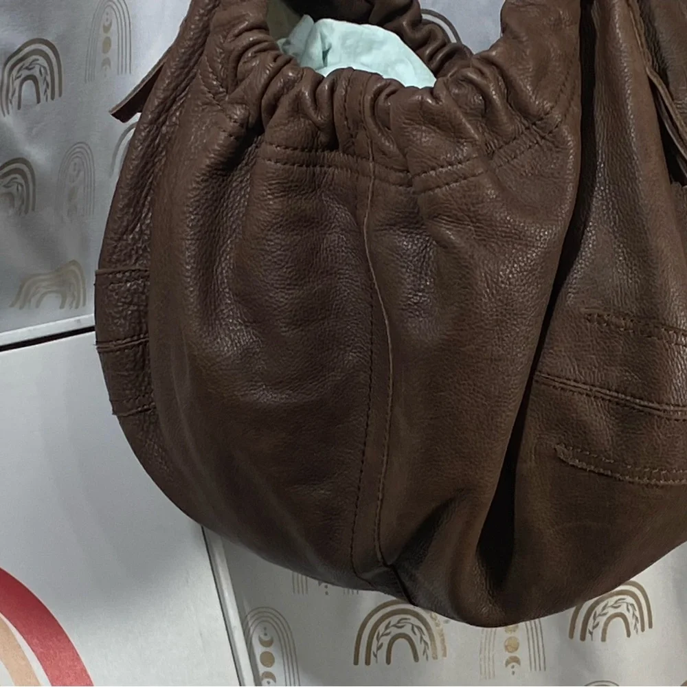 Giani Bernini Chocolate Brown Hobo Bag
